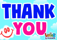 Thank You So Much GIF by Lucas and Friends by RV AppStudios