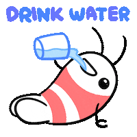 Stay Hydrated Drink Water Sticker by pikaole