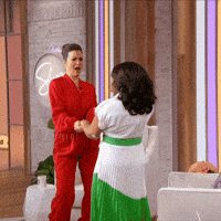 sherrishowtv hair spin entrance twirl GIF