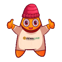 Star Ok Sticker by Dewalive Official