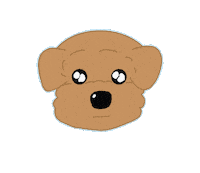 Dog 강아지 Sticker