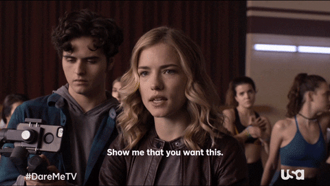 Megan Abbott Friends GIF by DareMeTV