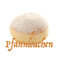 realfryday 030 berliner krapfen pfannkuchen Sticker