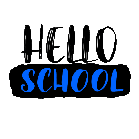 School Hello Sticker by Lieblings-Stück