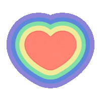 Heart Thank You Sticker