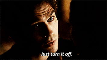 switch off the vampire diaries GIF