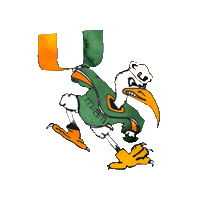 University Of Miami Sticker