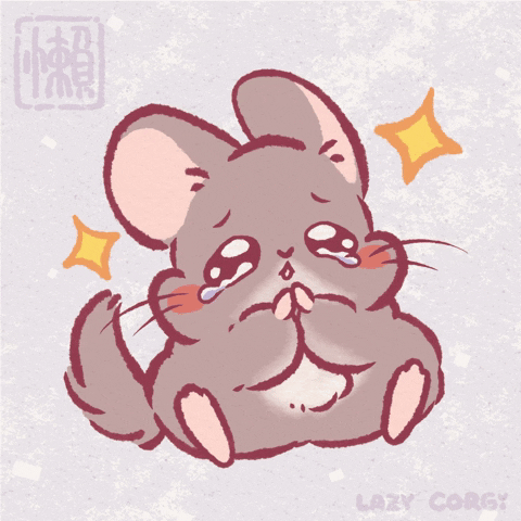 Sad Illustration GIF by Lazy Corgi