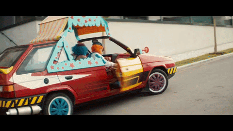 audi driving GIF