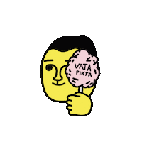 Cotton Candy Vata Sticker