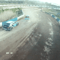 Driving Never Give Up GIF by World RX - FIA World Rallycross Championship