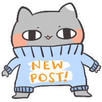 Cat Post Sticker by dazz