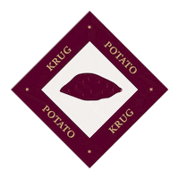 Krugchampagne potato krug worldofcraft kruglovers Sticker