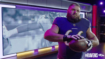 Holding Big Country GIF by Baltimore Ravens