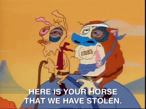 ren and stimpy nicksplat GIF