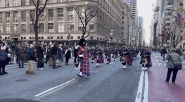 St Patrick's Day Parade Takes Over New York's Fifth Avenue as Millions Expected to Attend