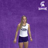 Warriors Track GIF by WinonaStateATH