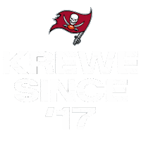 Bucs Krewe Sticker by Tampa Bay Buccaneers