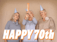 Getting Old Happy Birthday GIF by Sealed With A GIF