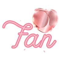 Fan Peach Sticker by Sol beauty and care