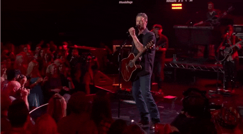blake shelton GIF by iHeartRadio