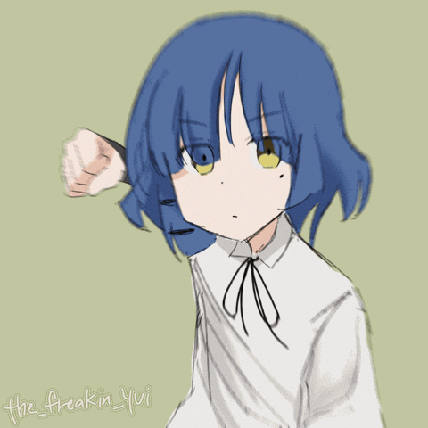 the_freakin_yui bocchi the rock ryo yamada ryo the freakin yui GIF