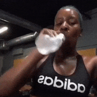 Tired Drinking Water GIF