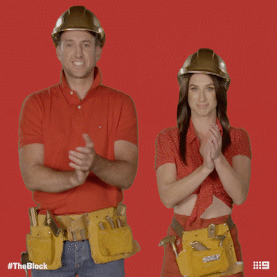 Channel 9 Slow Clap GIF by The Block