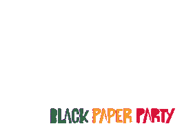 BlackPaperParty holiday gift gifts mistletoe Sticker