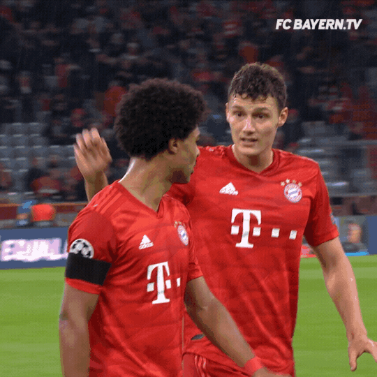 Champions League Football GIF by FC Bayern Munich