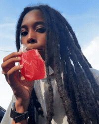 Fruit Juice Drinking GIF