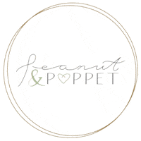 PeanutandPoppet eco eco friendly peanut happy mail Sticker