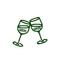 WeingutGratzer anstossen weinglas gratzer weingutgratzer Sticker