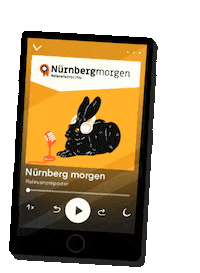Relevanzreporter news phone podcast rabbit Sticker