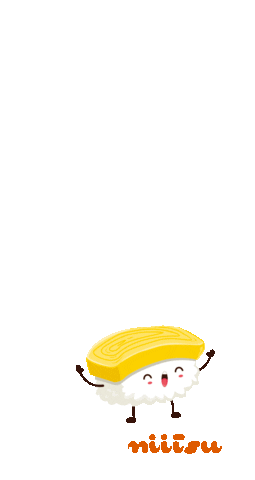 Sushi Sashimi Sticker by hayasa