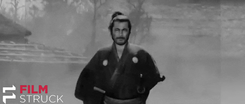 Akira Kurosawa Fight GIF by FilmStruck
