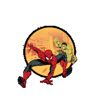 Spiderman Fighting Sticker by Marvel