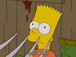 bart simpson pitchfork GIF