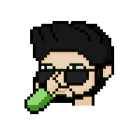 Pixel Art Sticker