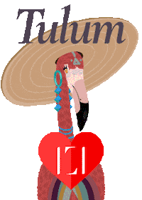 Boho Flamingo Sticker by HypecoastDigital