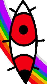 Cartoon Network Rainbow Sticker by CNLA