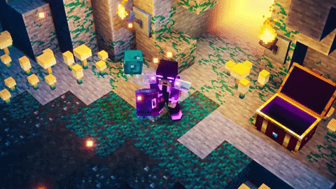 Check Me Out Video Game GIF by Minecraft