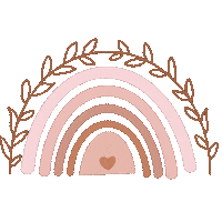 Rainbow Boho Sticker by memofix