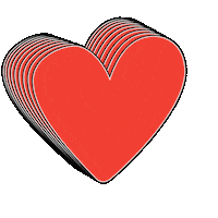 Heart Love Sticker by Mota Italic