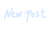 New Post Posts Sticker
