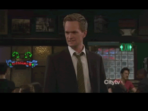 how i met your mother laughing GIF