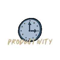 vowandvast time wine girlboss productivity Sticker