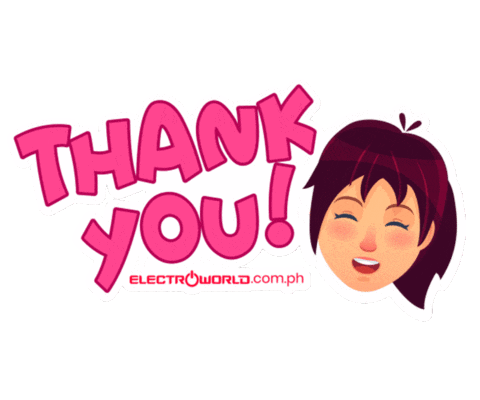 Video Thank You Sticker by Electroworld