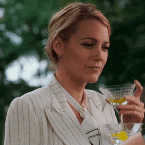 Happy Hour Drinking GIF by Blake Lively Fan