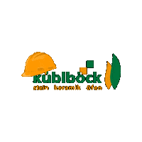 Kueblboeck work arbeit umbau kueblboeck Sticker